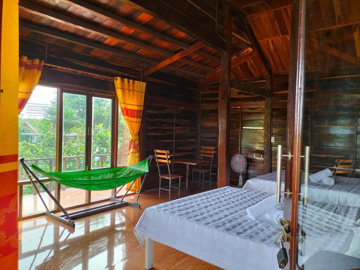 Rice Straw Green Lodge- Resort Quan Tom Экстерьер фото