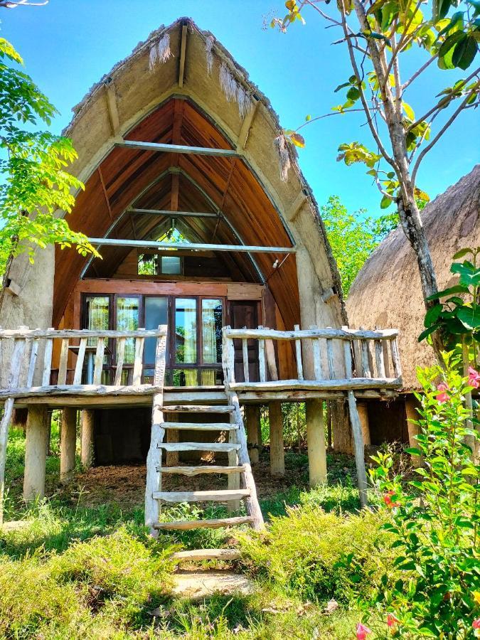 Rice Straw Green Lodge- Resort Quan Tom Экстерьер фото