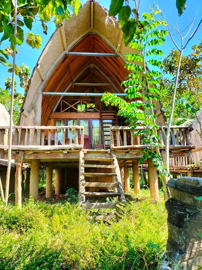 Rice Straw Green Lodge- Resort Quan Tom Экстерьер фото