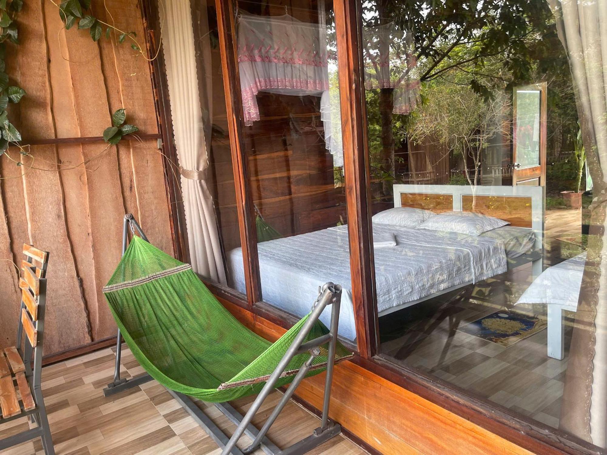 Rice Straw Green Lodge- Resort Quan Tom Экстерьер фото